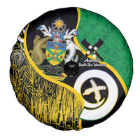 Australian South Sea Islanders National Recognition Day Spare Tire Cover Solomon Islands And Vanuatu Culture LT14 - Polynesian Pride