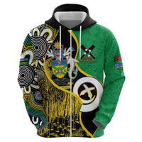 Australian South Sea Islanders National Recognition Day Zip Hoodie Solomon Islands And Vanuatu Culture LT14 - Polynesian Pride
