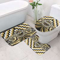 Aotearoa Ngati Tama Bathroom Set Maori Iwi Poutama Puhoro Tattoo LT14 - Polynesian Pride