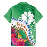 Marshall Islands Kwajalein Atoll Family Matching Mermaid Dress and Hawaiian Shirt Curves Polynesian Mix Tropical Flowers LT14 - Polynesian Pride