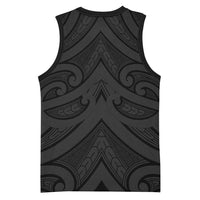 Poutama Korowai New Zealand Basketball Jersey Aotearoa Maori Tattoo LT14 - Polynesian Pride