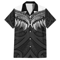 Poutama Korowai New Zealand Hawaiian Shirt Aotearoa Maori Tattoo LT14 Black - Polynesian Pride