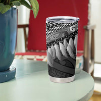 Poutama Korowai New Zealand Tumbler Cup Aotearoa Maori Tattoo LT14 - Polynesian Pride