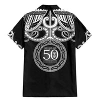 Kia Kaha Te Reo Maori New Zealand Family Matching Mermaid Dress and Hawaiian Shirt 50th Anniversary Ake Ake Ake LT14 - Polynesian Pride