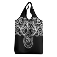 Kia Kaha Te Reo Maori New Zealand Grocery Bag 50th Anniversary Ake Ake Ake LT14 - Polynesian Pride