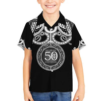 Kia Kaha Te Reo Maori New Zealand Hawaiian Shirt 50th Anniversary Ake Ake Ake LT14 - Polynesian Pride