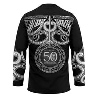 Kia Kaha Te Reo Maori New Zealand Hockey Jersey 50th Anniversary Ake Ake Ake LT14 - Polynesian Pride