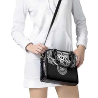 Kia Kaha Te Reo Maori New Zealand Shoulder Handbag 50th Anniversary Ake Ake Ake - Polynesian Pride