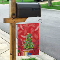 Kakapo New Zealand Christmas Garden Flag Meri Kirihimete Pohutukawa - Red Color LT14 - Polynesian Pride