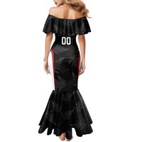 Custom New Zealand Silver Fern Softball Family Matching Mermaid Dress and Hawaiian Shirt Go Aotearoa LT14 - Polynesian Pride