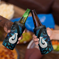 Hei Matau New Zealand Matariki 4 in 1 Can Cooler Tumbler NZ Fish Hook Maori Art LT14 - Polynesian Pride
