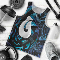 Hei Matau New Zealand Matariki Men Tank Top NZ Fish Hook Maori Art
