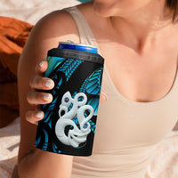 Manaia New Zealand Matariki 4 in 1 Can Cooler Tumbler NZ Paua Shell Maori Art LT14 - Polynesian Pride