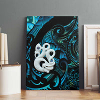 Manaia New Zealand Matariki Canvas Wall Art NZ Paua Shell Maori Art