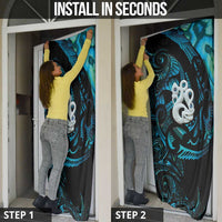 Manaia New Zealand Matariki Door Cover NZ Paua Shell Maori Art