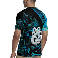 Manaia New Zealand Matariki Rugby Jersey NZ Paua Shell Maori Art