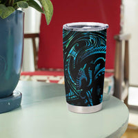 Manaia New Zealand Matariki Tumbler Cup NZ Paua Shell Maori Art