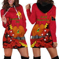 Polynesian Pride Remembrance Day PNG Hoodie Dress Papua New Guinea We Will Remember Them LT14 - Polynesian Pride