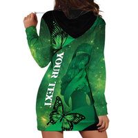 Personalised World Mental Health Awareness Month Hoodie Dress Warriors Brave Strong Galaxy Vibes LT14 - Polynesian Pride