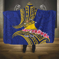 Personalised Tokelau Tokehega Day Hooded Blanket Tokelauan Tatau Flag Color LT14 - Polynesian Pride