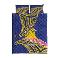 Personalised Tokelau Tokehega Day Quilt Bed Set Tokelauan Tatau Flag Color LT14 - Polynesian Pride
