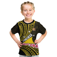 Personalised Tokelau Tokehega Day Kid T Shirt Tokelauan Tatau Black Color LT14 Black - Polynesian Pride