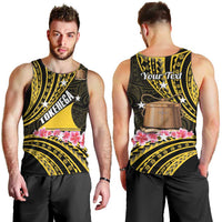 Personalised Tokelau Tokehega Day Men Tank Top Tokelauan Tatau Black Color LT14 - Polynesian Pride