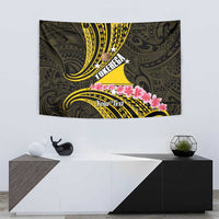 Personalised Tokelau Tokehega Day Tapestry Tokelauan Tatau Black Color LT14 - Polynesian Pride