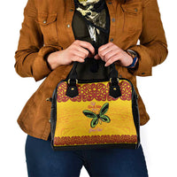 Personalised Tufi Tapa and Tattoo Festival Shoulder Handbag PNG Oro Butterfly Tapa Pattern LT14 - Polynesian Pride