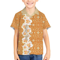 Personalised Tufi Tapa and Tattoo Festival Hawaiian Shirt Oro Tapa Cloth With Plumeria LT14 - Polynesian Pride