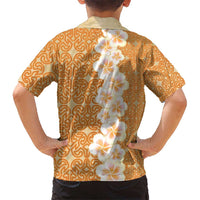 Personalised Tufi Tapa and Tattoo Festival Hawaiian Shirt Oro Tapa Cloth With Plumeria LT14 - Polynesian Pride