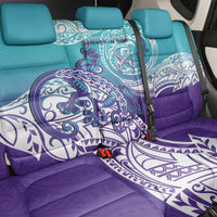 Personalised New Zealand Suicide Prevention Month Back Car Seat Cover You Matter NZ Fern With Maori Koru Lizard LT14 - Polynesian Pride
