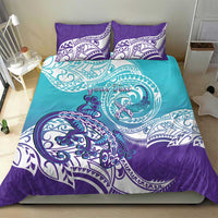 Personalised New Zealand Suicide Prevention Month Bedding Set You Matter NZ Fern With Maori Koru Lizard LT14 - Polynesian Pride