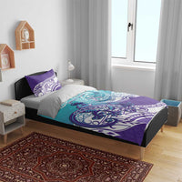 Personalised New Zealand Suicide Prevention Month Bedding Set You Matter NZ Fern With Maori Koru Lizard LT14 - Polynesian Pride
