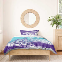 Personalised New Zealand Suicide Prevention Month Bedding Set You Matter NZ Fern With Maori Koru Lizard LT14 - Polynesian Pride
