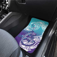 Personalised New Zealand Suicide Prevention Month Car Mats You Matter NZ Fern With Maori Koru Lizard LT14 - Polynesian Pride