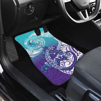 Personalised New Zealand Suicide Prevention Month Car Mats You Matter NZ Fern With Maori Koru Lizard LT14 - Polynesian Pride