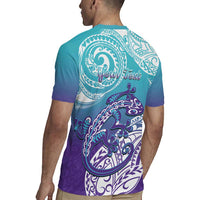 Personalised New Zealand Suicide Prevention Month Rugby Jersey You Matter NZ Fern With Maori Koru Lizard LT14 - Polynesian Pride