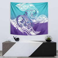 Personalised New Zealand Suicide Prevention Month Tapestry You Matter NZ Fern With Maori Koru Lizard LT14 - Polynesian Pride