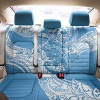 Personalised New Zealand Autism Awareness Back Car Seat Cover NZ Fern With Maori Koru Lizard LT14 - Polynesian Pride