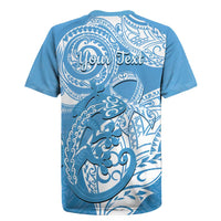Personalised New Zealand Autism Awareness Rugby Jersey NZ Fern With Maori Koru Lizard LT14 - Polynesian Pride