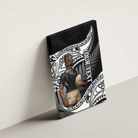Custom New Zealand Silver Fern Rugby Canvas Wall Art 2024 Aotearoa Maori Mascot Go All Black LT14 - Polynesian Pride