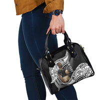 Custom New Zealand Silver Fern Rugby Shoulder Handbag 2024 Aotearoa Maori Mascot Go All Black LT14 - Polynesian Pride