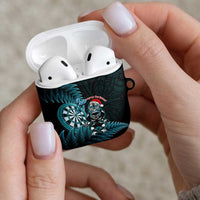 New Zealand Darts Christmas AirPods Case Maori Fern Merry Dartsmas LT14 - Polynesian Pride