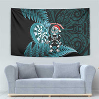 New Zealand Darts Christmas Tapestry Maori Fern Merry Dartsmas LT14 - Polynesian Pride