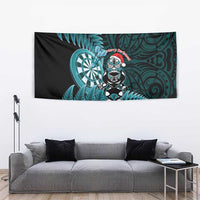 New Zealand Darts Christmas Tapestry Maori Fern Merry Dartsmas LT14 - Polynesian Pride