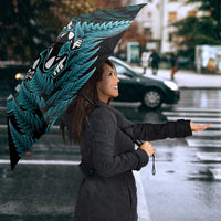 New Zealand Darts Christmas Umbrella Maori Fern Merry Dartsmas LT14 - Polynesian Pride