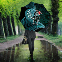 New Zealand Darts Christmas Umbrella Maori Fern Merry Dartsmas LT14 - Polynesian Pride