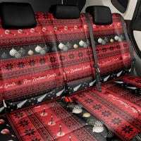 New Zealand Darts Christmas Back Car Seat Cover Merry Xmas Aotearoa Maori Red LT14 - Polynesian Pride