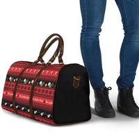 New Zealand Darts Christmas Travel Bag Merry Xmas Aotearoa Maori Red LT14 - Polynesian Pride